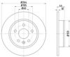 PAGID 55753 Brake Disc